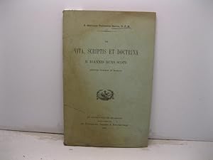 De vita, scriptis et doctrina B. Ioannis Duns Scoti doctoris subtilis ac mariani