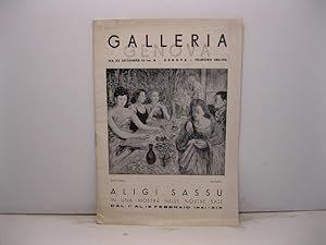 Galleria Genova. Aligi Sassu in una mostra nelle nostre sale dal 1o al 15 febbraio 1941