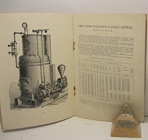 Blake's improved steam pumping machinery. Pompe a vapore americane 112000 costrutte sino al dicem...