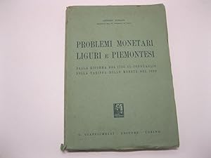 Problemi monetari liguri e piemontesi dalla riforma del 1755 al conguaglio della tariffa delle mo...