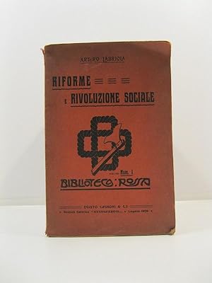 Bild des Verkufers fr Riforme e rivoluzione sociale. II edizione zum Verkauf von Coenobium Libreria antiquaria