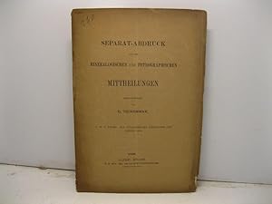 Separat-abdruck aus den mineralogischen und petrographischen mittheilungen. C.W.C. Fuchs die vulk...