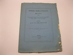 Periodo Sismico Italiano del 1873 ossia quadro statistico topografico giornaliero del numero e de...
