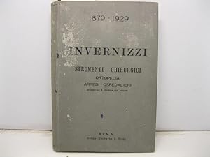 Catalogo generale VI edizione. Societa' anonima Ernesto Invernizzi. Strumenti chirurgici, apparec...
