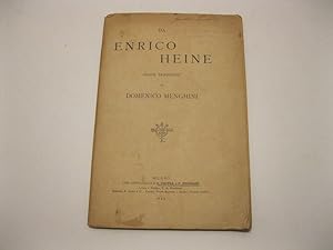 Da Enrico Heine. Nuove traduzioni di Domenico Menghini