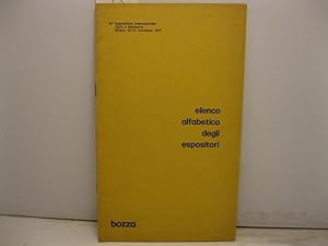 45o esposizione internazionale ciclo e motociclo, Milano 19/27 novembre 1977. Elenco alfabetico d...