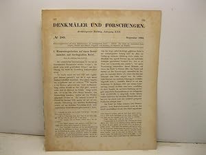 Denkmaler und forschungen Archaologische Zeitung. Elementargottheiten auf einem florentinischen u...