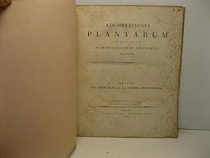 Adumbrationes plantarum nonnullarum horti halensis Academici selectarum