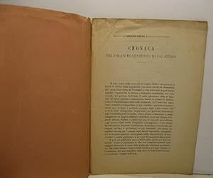 Cronaca del grande archivio di Palermo. Estratto dall'archivio Veneto, tomo IV, parte II