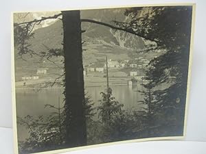 Val Bondai. Lago di Molveno e Molveno. Due fotografie originali