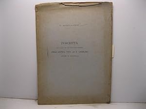 Poscritta al capo VI de' prolegomeni dell'antica vita di S. Anselmo abbate di Nonantola