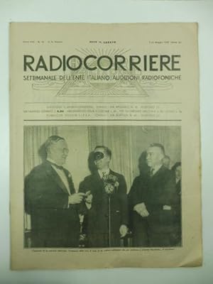 Radiocorriere. Settimanale dell'Ente Italiano audizioni radiofoniche, anno VIII, n. 19