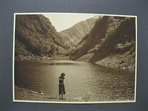 Valsesia. Lago di S. Agostino sopra Rocca Pietra