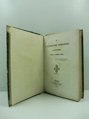L'Illustratore fiorentino. Calendario per l'anno 1838. Anno III