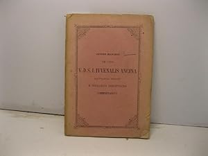 Imagen del vendedor de De vita V. D. S. I. Iuvenalis Ancina salutiarum episcopi e sodalibus philippianis commentarius a la venta por Coenobium Libreria antiquaria