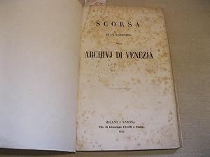 Scorsa di un lombardo negli archivi di Venezia.