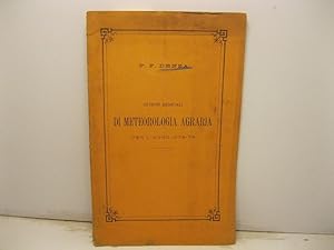 Riviste mensuali di meteorologia agraria per l'anno 1875-76