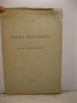 Nuovi monumenti del Museo Nazionale Romano