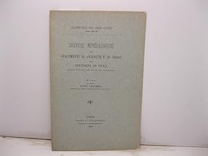 Ricerche mineralogiche sui giacimenti di anidrite e di gesso dei dintorni di Oulx (Alta Valle del...