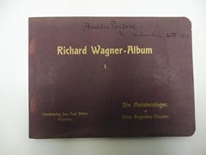 Richard Wagner album n. I -(II): Die Meistersinger von NÃ¼rnberg prinz Regenten-Theater; Tristan ...