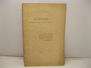 La socialita' nel sistema della proprieta' privata. Studio
