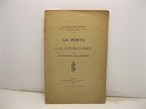 La menta e la sua coltivazione in Piemonte per l'estrazione dell'essenza