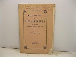 Image du vendeur pour Della scultura e della pittura in Italia dall'epoca di Canova ai tempi nostri. Considerazioni mis en vente par Coenobium Libreria antiquaria