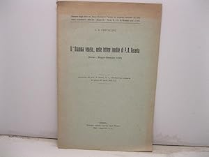 Immagine del venditore per Il dramma veneto nelle lettere inedite di P. A. Paravia. (Torino: Maggio - Dicembre 1849). venduto da Coenobium Libreria antiquaria