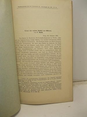 Ueber die rothen Zoisite aus Mahren; SEGUE Zur Mineralogie von Mahren