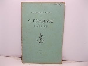 L'accademia romana di S. Tommaso d'Aquino