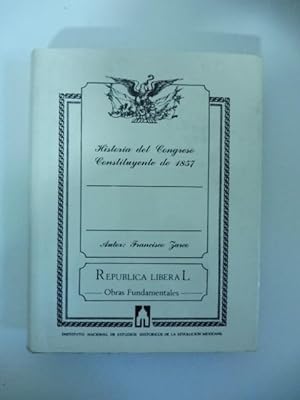 Historia del Congreso constituyente de 1857