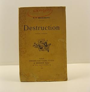 Image du vendeur pour Destruction. Poe'mes lyriques mis en vente par Coenobium Libreria antiquaria