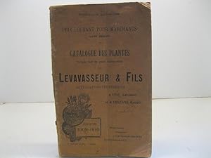 Catalogues des plantes, Etablissements de Levavasseur & Fils