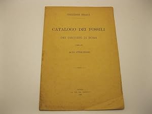 Collezione Rigacci. Catalogo dei fossili dei dintorni di Roma compilato dal Cav. Attilio Zuccari