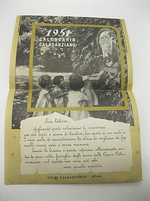 1951 calendario calasanziano