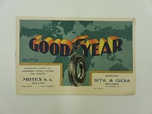 Good year. Pneumatici auto, listino n. 3, 19 agosto 1930