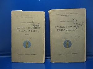 Bild des Verkufers fr Pagine e ricordi parlamentari. Volume I (-II). zum Verkauf von Coenobium Libreria antiquaria