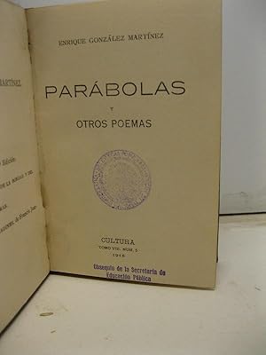 Parabolas y otros poemas