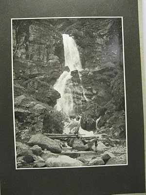 Valle d'Antrona. Cascata del Banella. Fotografia originale