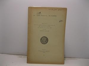 Bild des Verkufers fr La 'gens Maccia' in Pompei. Nota letta alla classe di Archeologia Lettere e Belle Arti della Societa' Reale di Napoli nell'adunanza del 6 dicembre 1898 zum Verkauf von Coenobium Libreria antiquaria