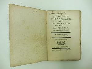 Trattenimenti d'Ippocrate sopra i teatri moderni indirizzati da Filocle a un cavaliere italiano. ...