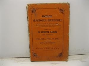 Indice cronologico e bibliografico d'illustri italiani dal secolo XI al XIX e d'oltramontani che ...