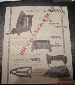 Ferro da stiro Asso, il migliore per praticita', economia, sicurezza.