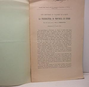 La piscicoltura in provincia di Cuneo. (Estr. da: Annali R. Acc. di Agricoltura 1914).