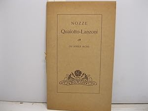 Nozze Quaiotto-Lanzoni. Un famoso cimelio gonzaghesco