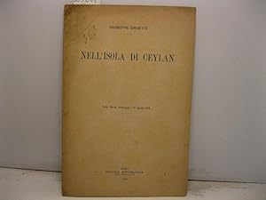 Nell'isola di Ceylan. Dalla Nuova Antologia - 16 agosto 1905