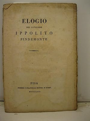 Elogio del cavaliere Ippolito Pindemonte