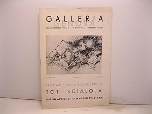 Galleria Genova. Trenta disegni a inchiostro di Toti Scialoja