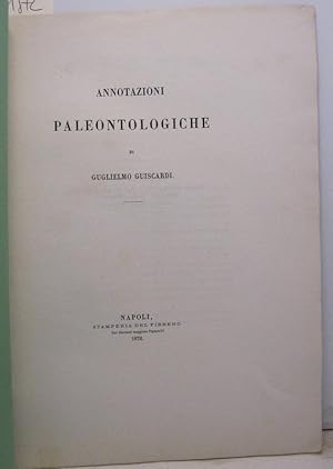 Annotazioni paleontologiche