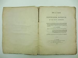 De l'art du fontenier sondeur et des puits artesiens ou memoire sur les differentes especes de te...